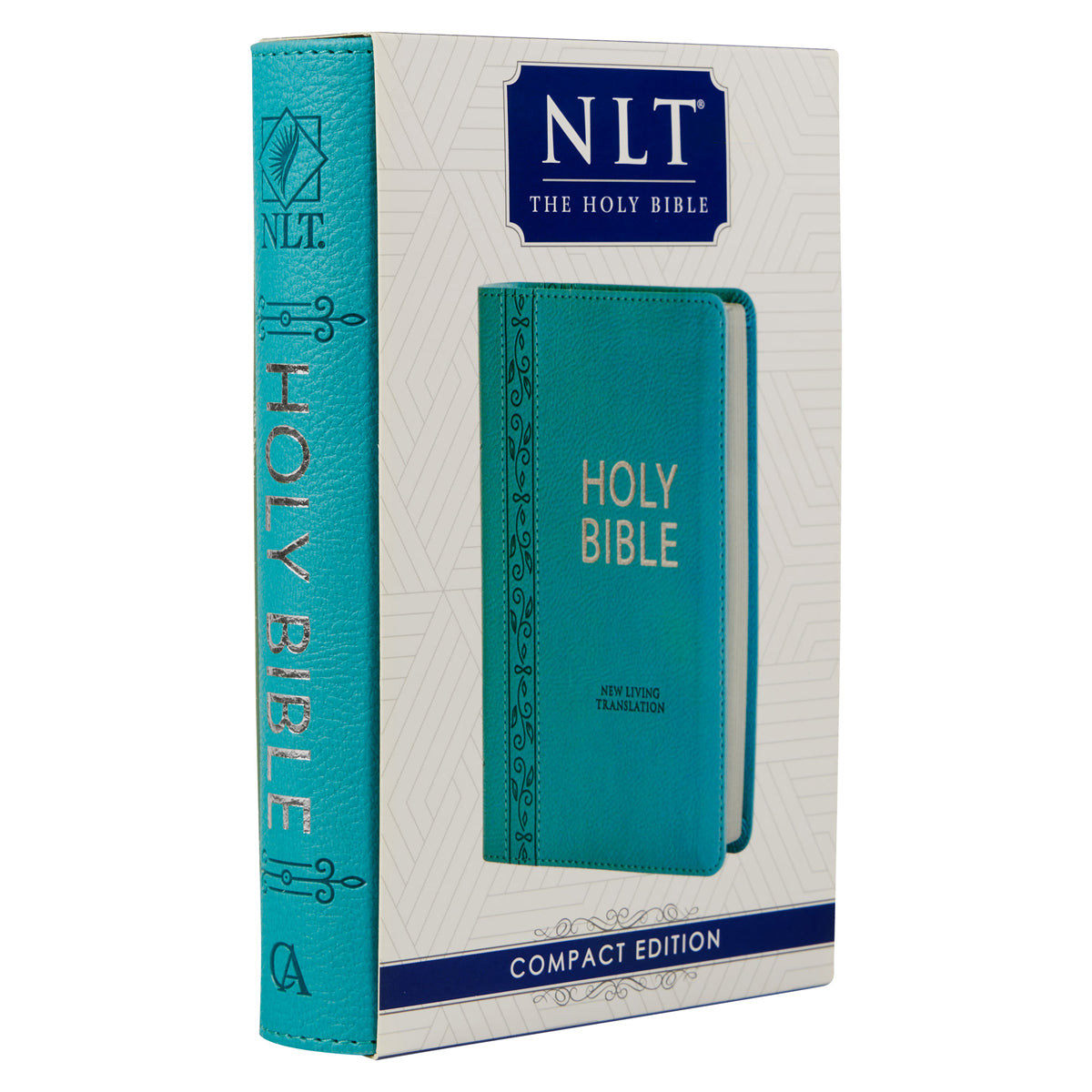 NLT Teal Faux Leather Flexcover Compact Bible