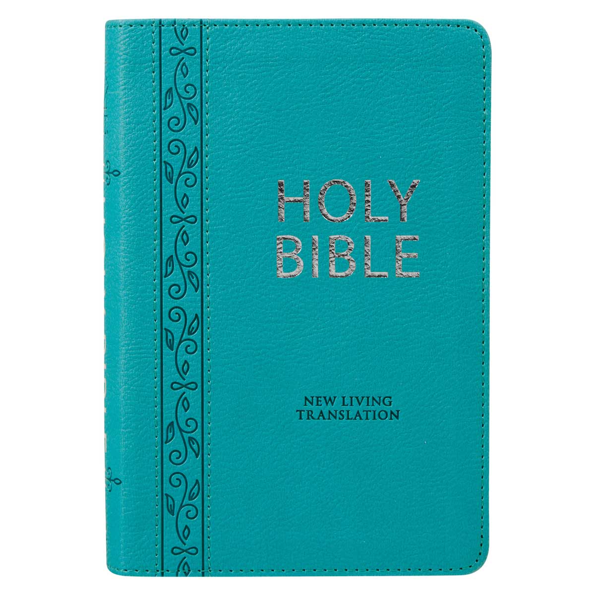 NLT Teal Faux Leather Flexcover Compact Bible