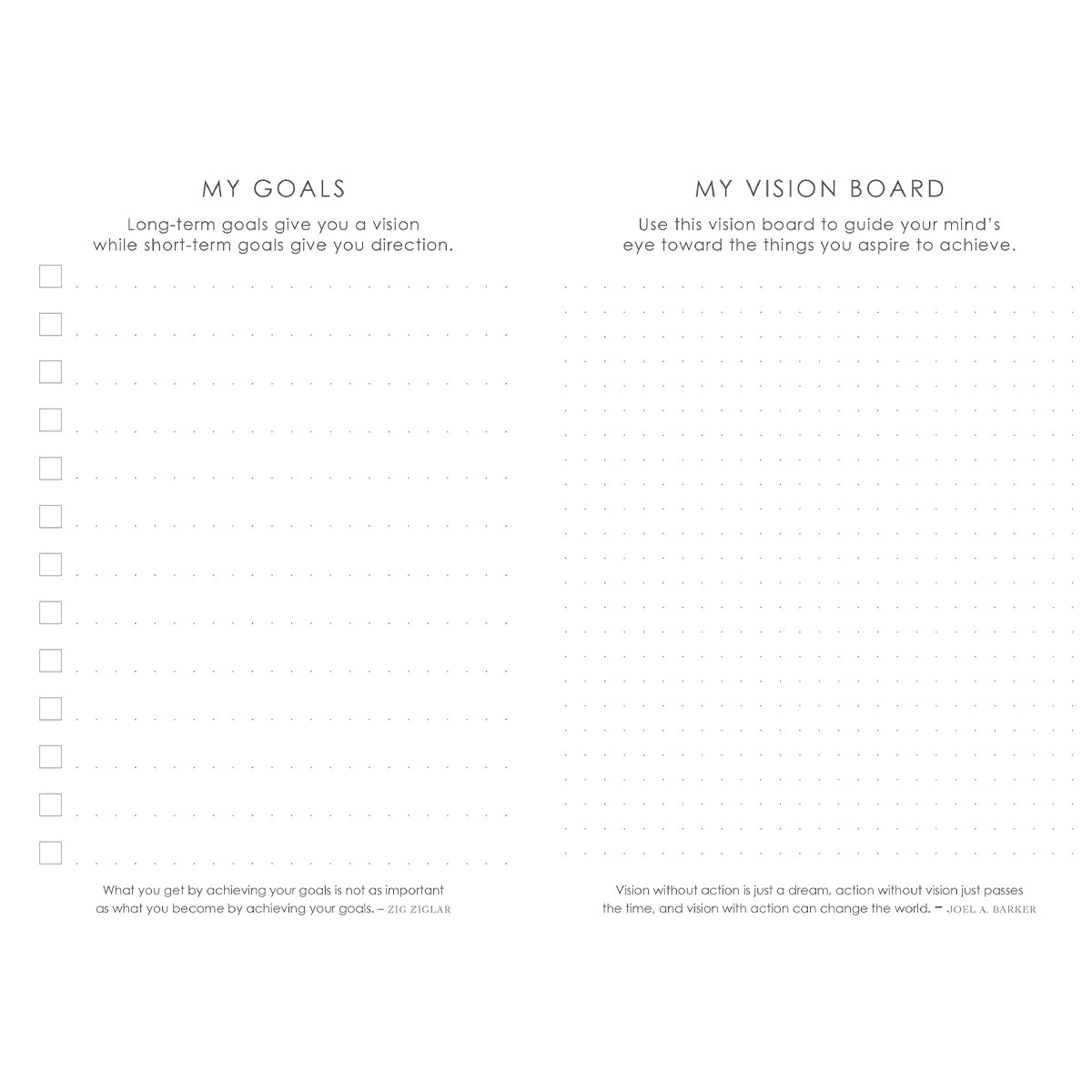 Baxter Undated Planner Aqua (Durable Synthetic Fibre Flexcover)