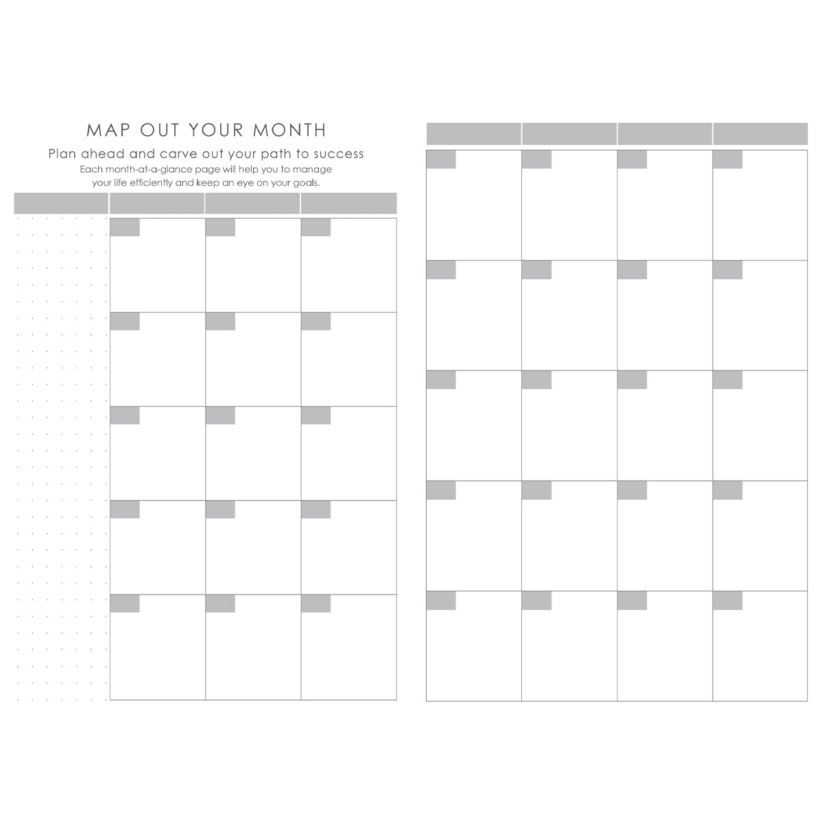 Baxter Undated Planner Aqua (Durable Synthetic Fibre Flexcover)
