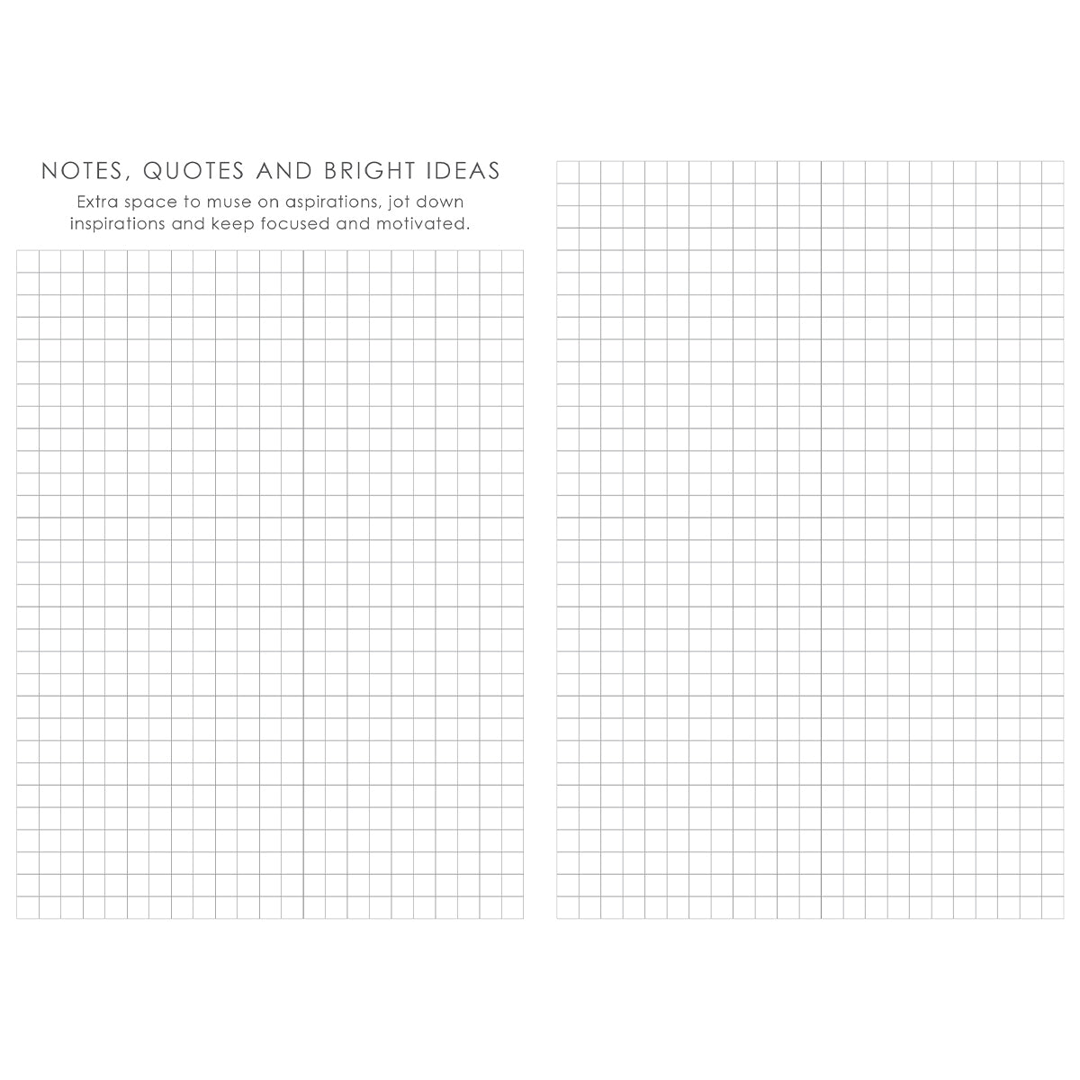 Baxter Undated Planner Aqua (Durable Synthetic Fibre Flexcover)