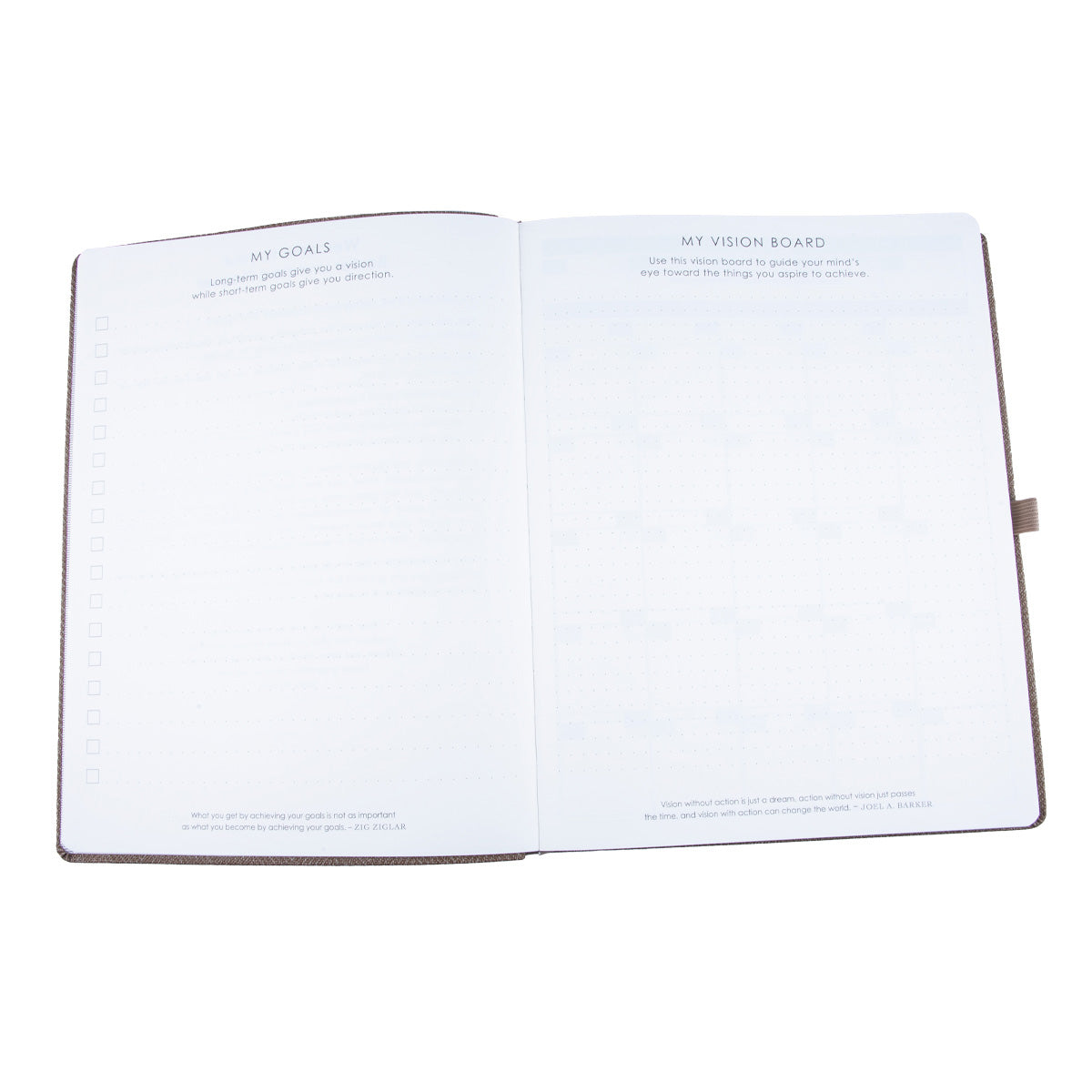 Baxter Undated Planner A4 Sand Color (Durable Synthetic Fibre Flexcover)
