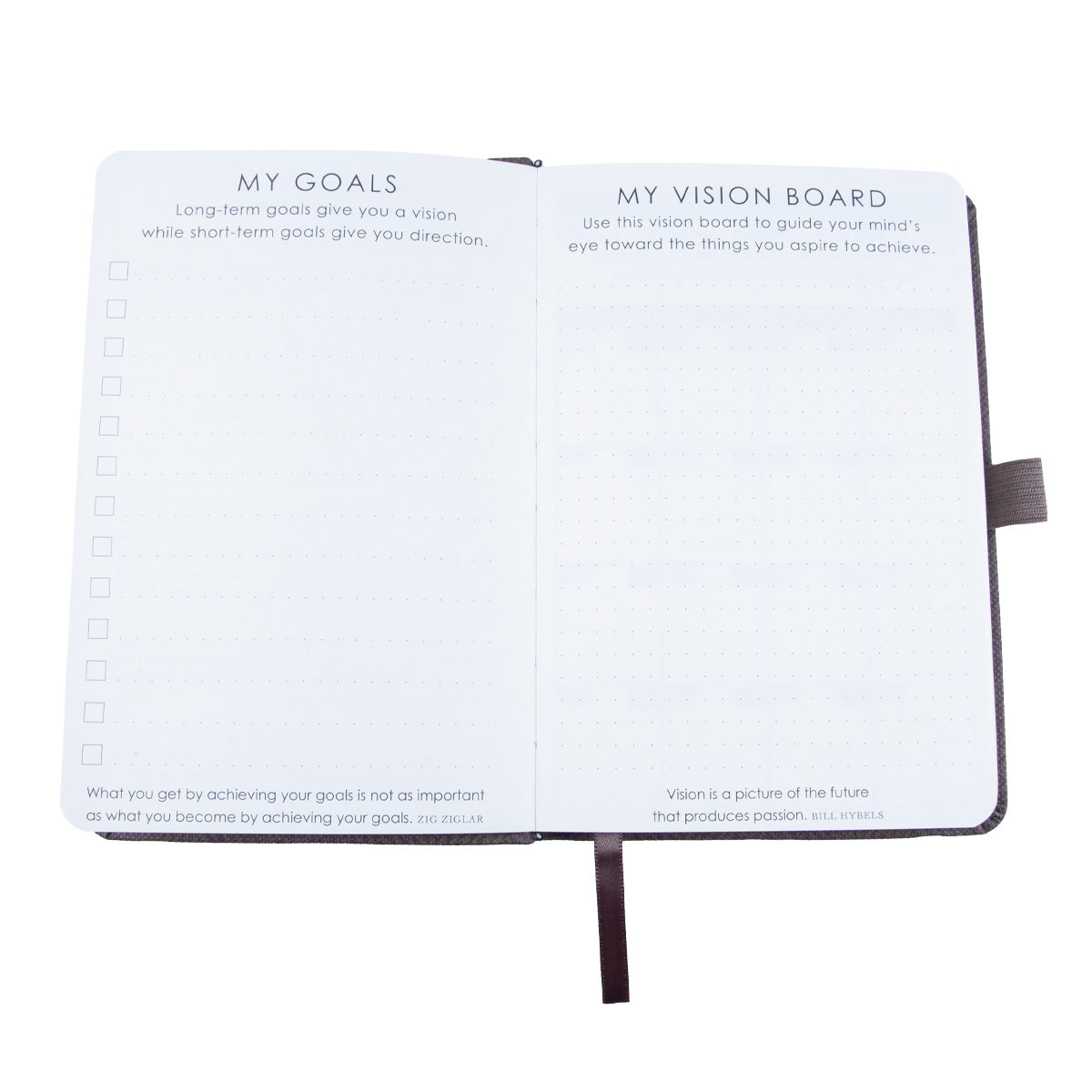 Baxter Undated Planner Pocket Edition Grey (Durable Synthetic Fiber Flexcover)