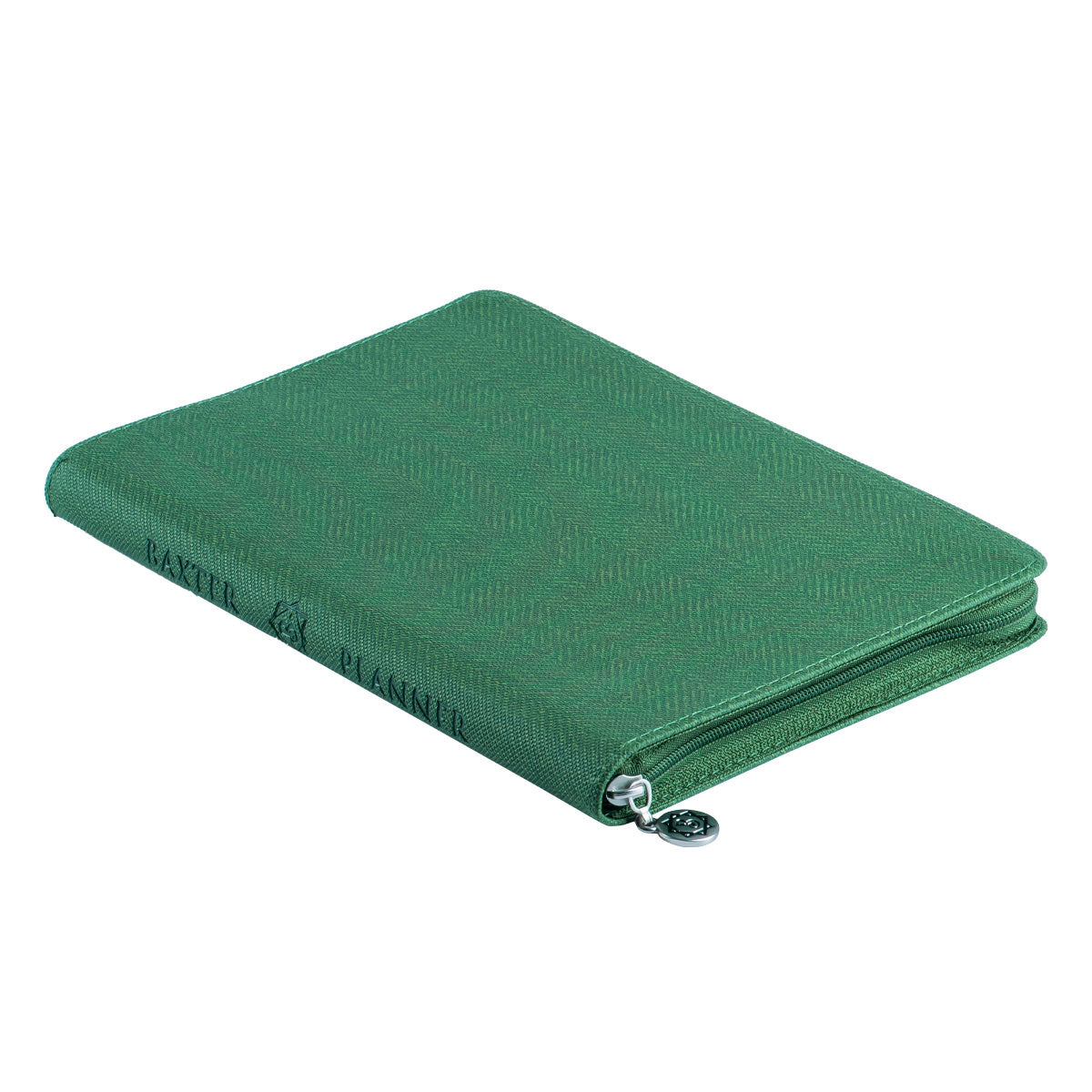 Baxter Undated Planner Premium Edition Green (Durable Synthetic Fibre Flexcover With Zip)