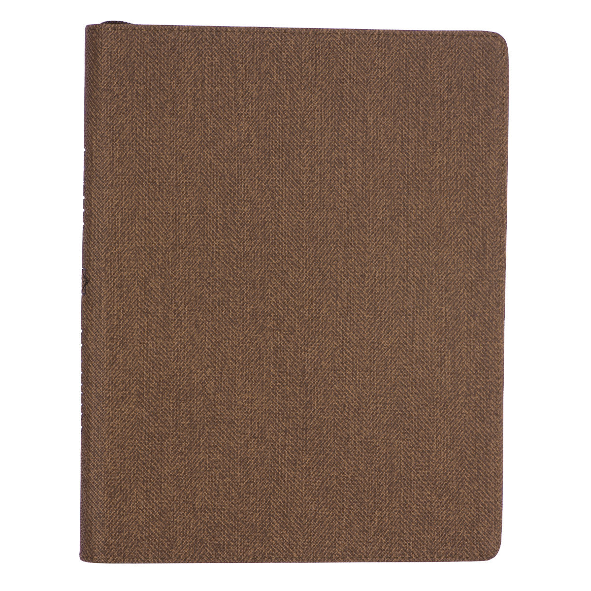 Baxter Undated Planner Large Premium Edition Brown (Durable Synthetic Fibre Flexcover With Zip)