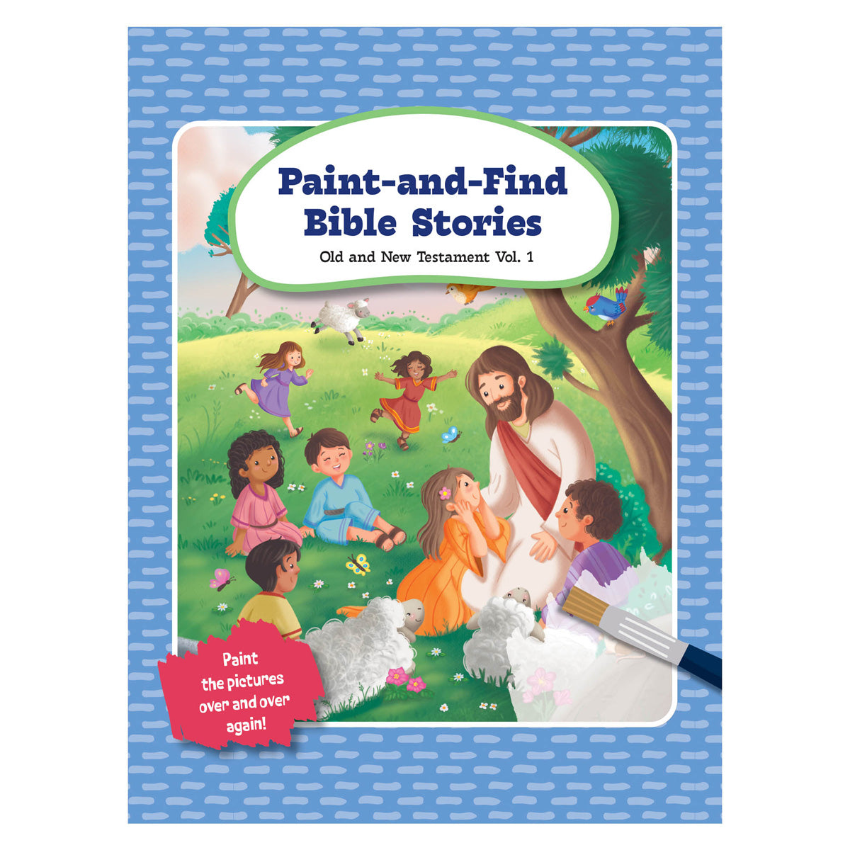 Old and New Testament Vol 1: Paint-and-Find Bible Stories (Board Book)