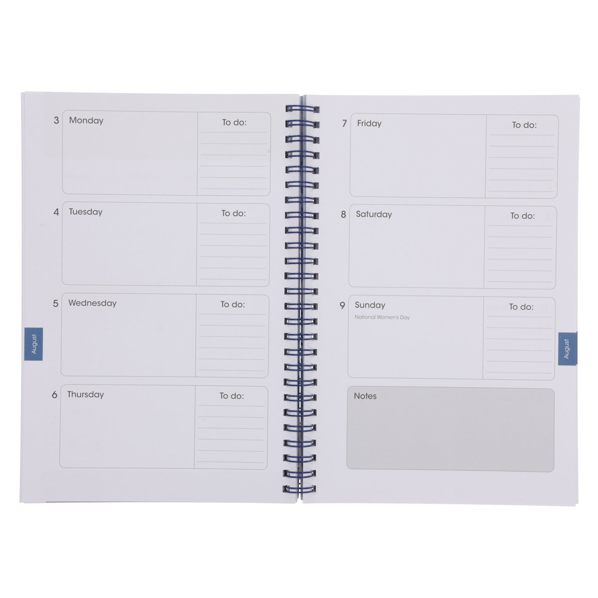 2026 Diary - Daily Planner - Inspirational - Take Time - Wirebound