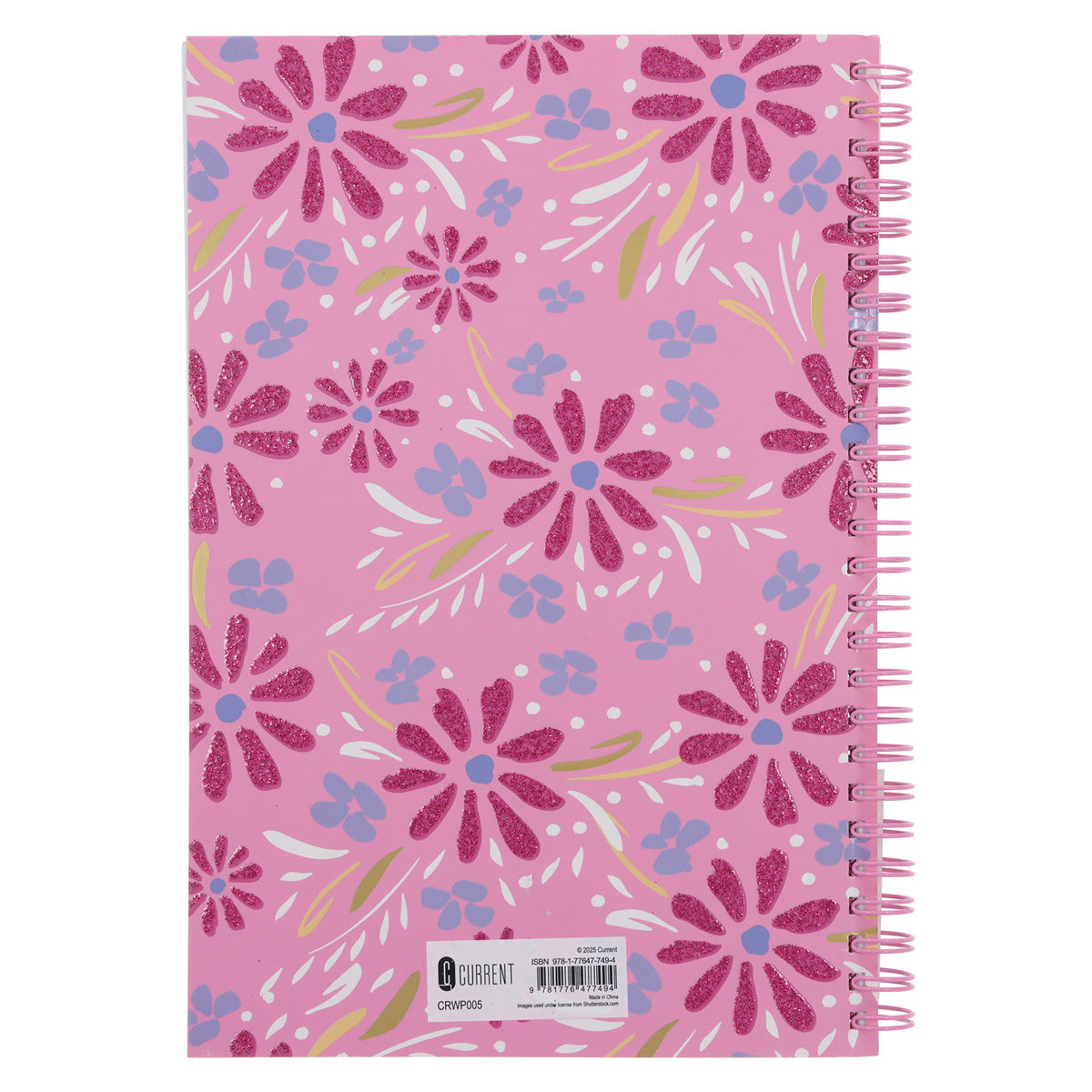 2026 Diary - Daily Planner - Inspirational - Great Things Await - Wirebound
