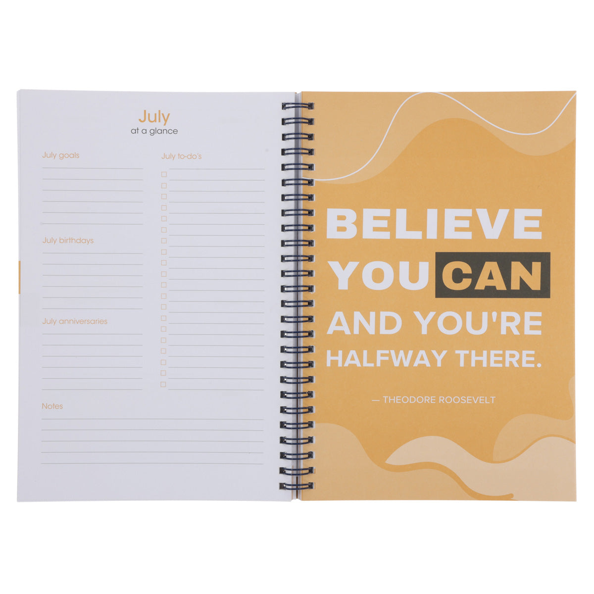 2026 Diary - Daily Planner - Inspirational - Plan Ahead - Wirebound