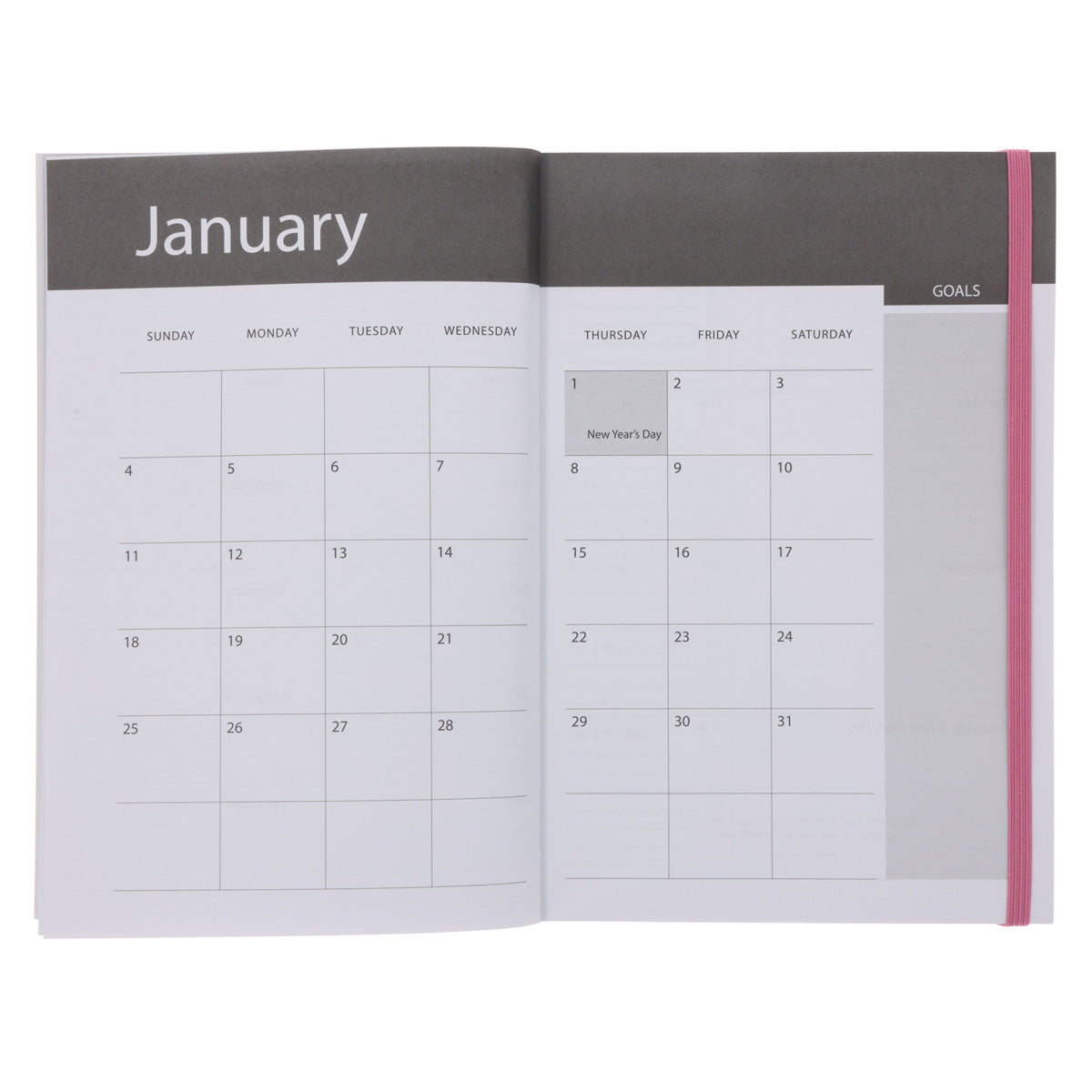 2026 A5 Diary - Daily Planner - Floral - Paperback