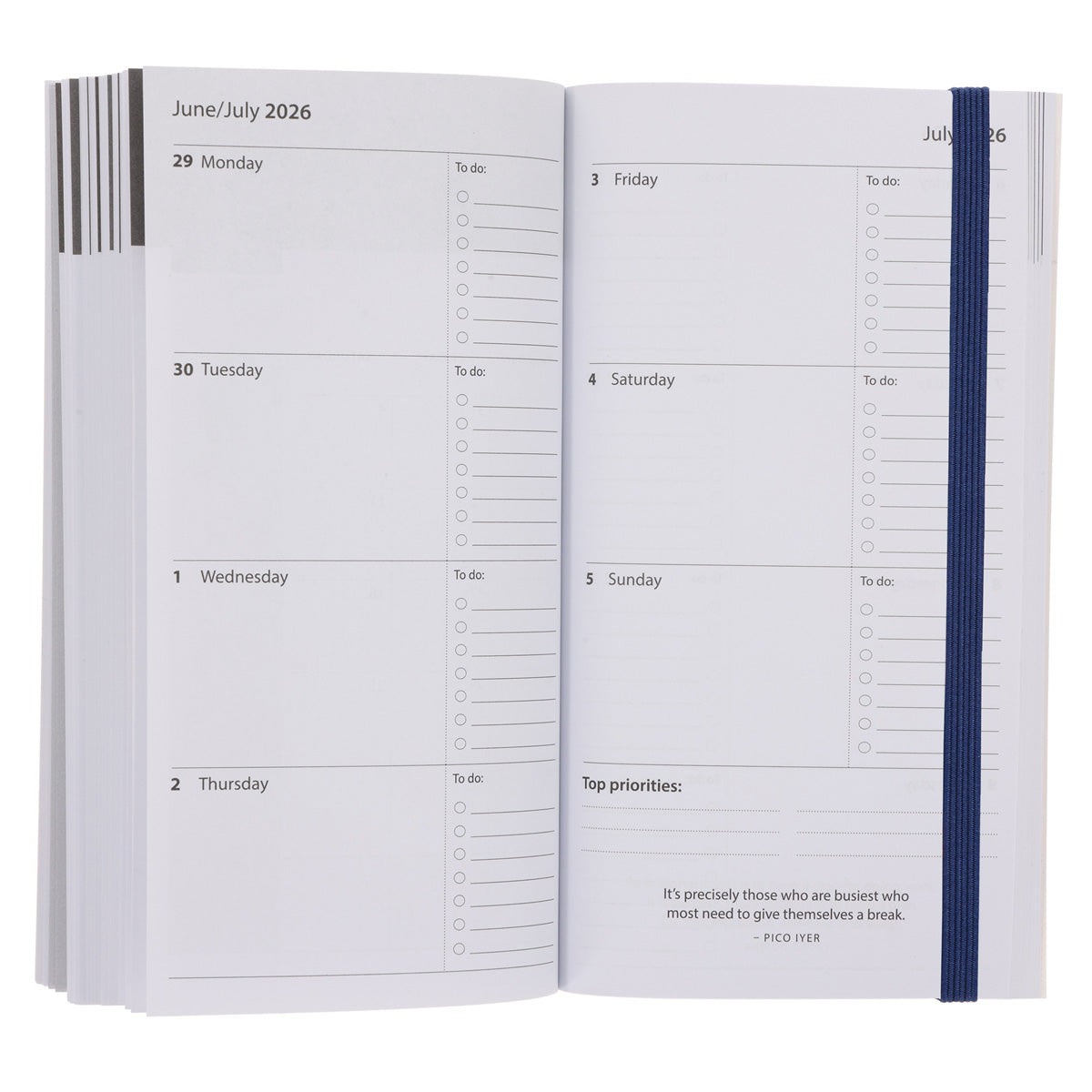 2026 Pocket Diary - Daily Planner - Paperback