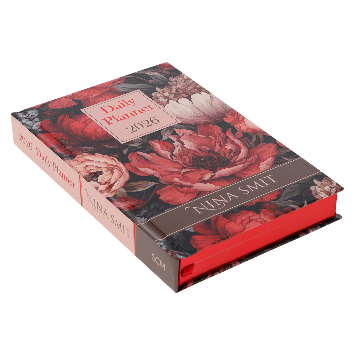 2026 Nina Smit Diary - Daily Planner for Women - Floral - Hardcover