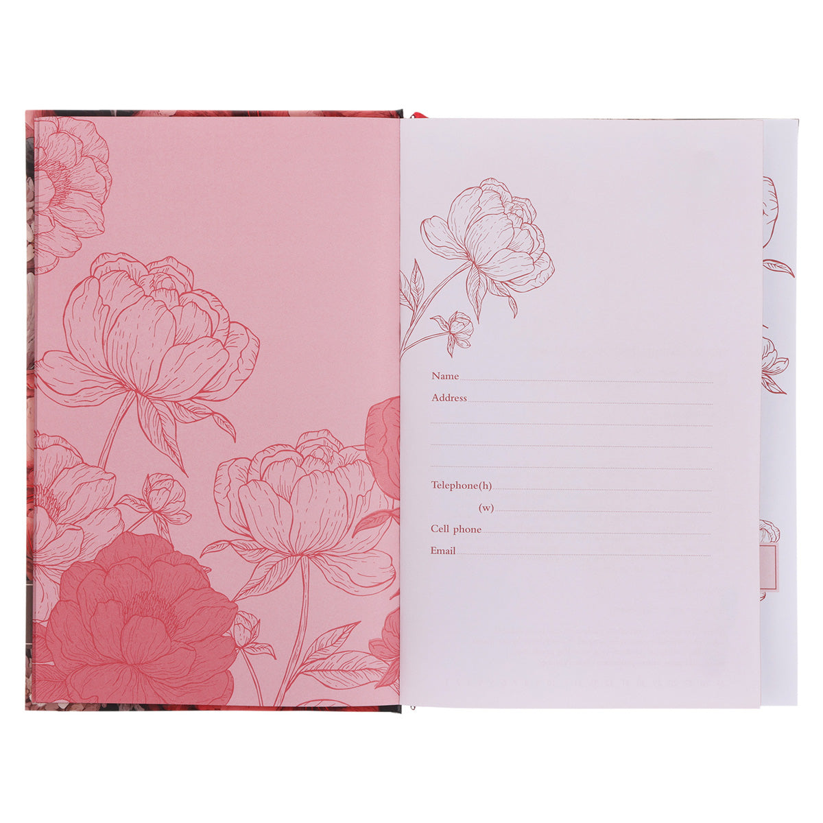 2026 Nina Smit Diary - Daily Planner for Women - Floral - Hardcover