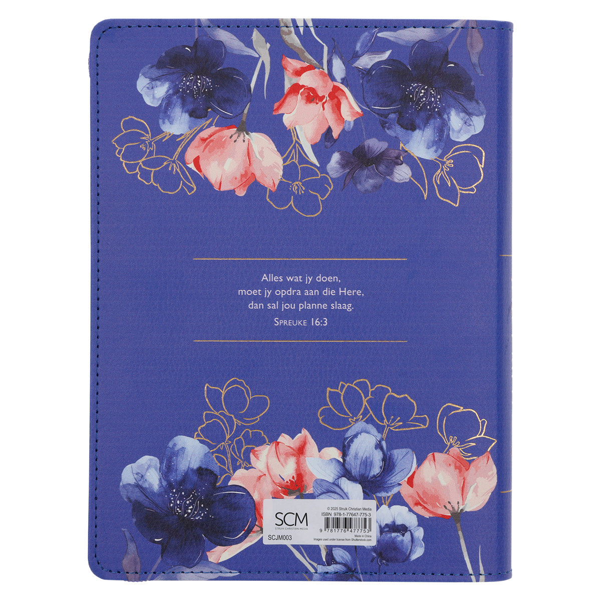 2026 Joyce Meyer A5 Dagboek - Dagbeplanner - Kunsleer met Rits