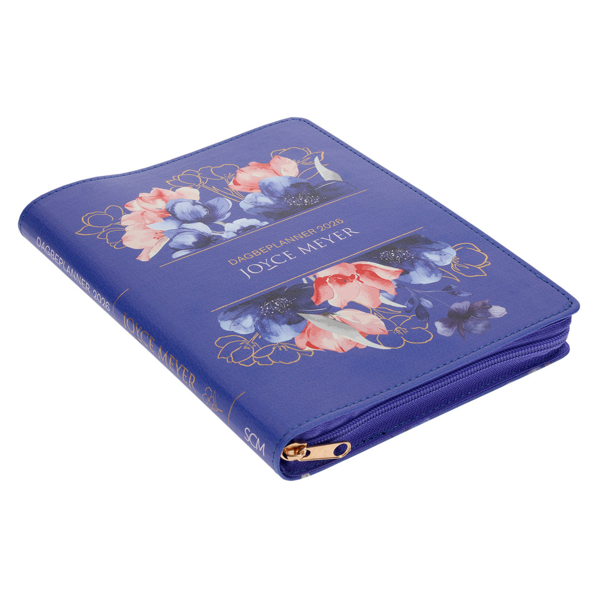 2026 Joyce Meyer A5 Dagboek - Dagbeplanner - Kunsleer met Rits