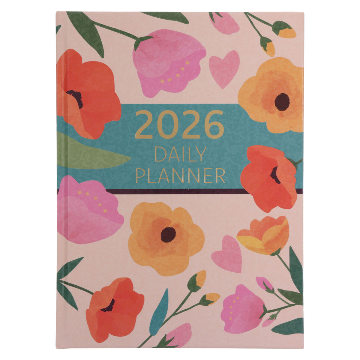 2026 Diary - Daily Planner - Lifestyle for Women - Hardcover