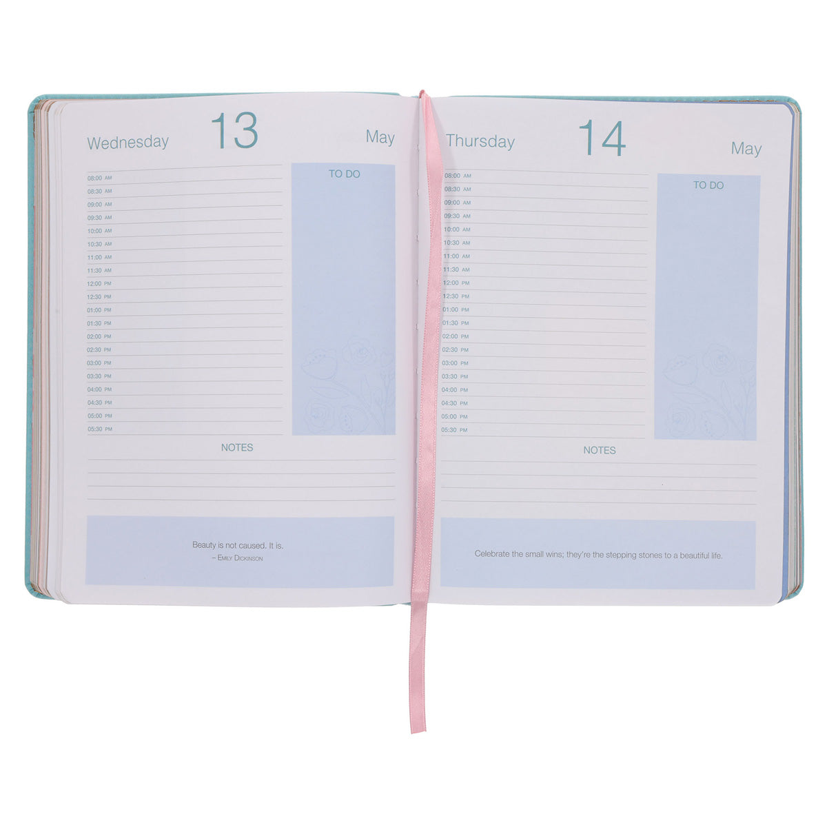 2026 Diary - Daily Planner - Lifestyle for Women - Imitation Leather