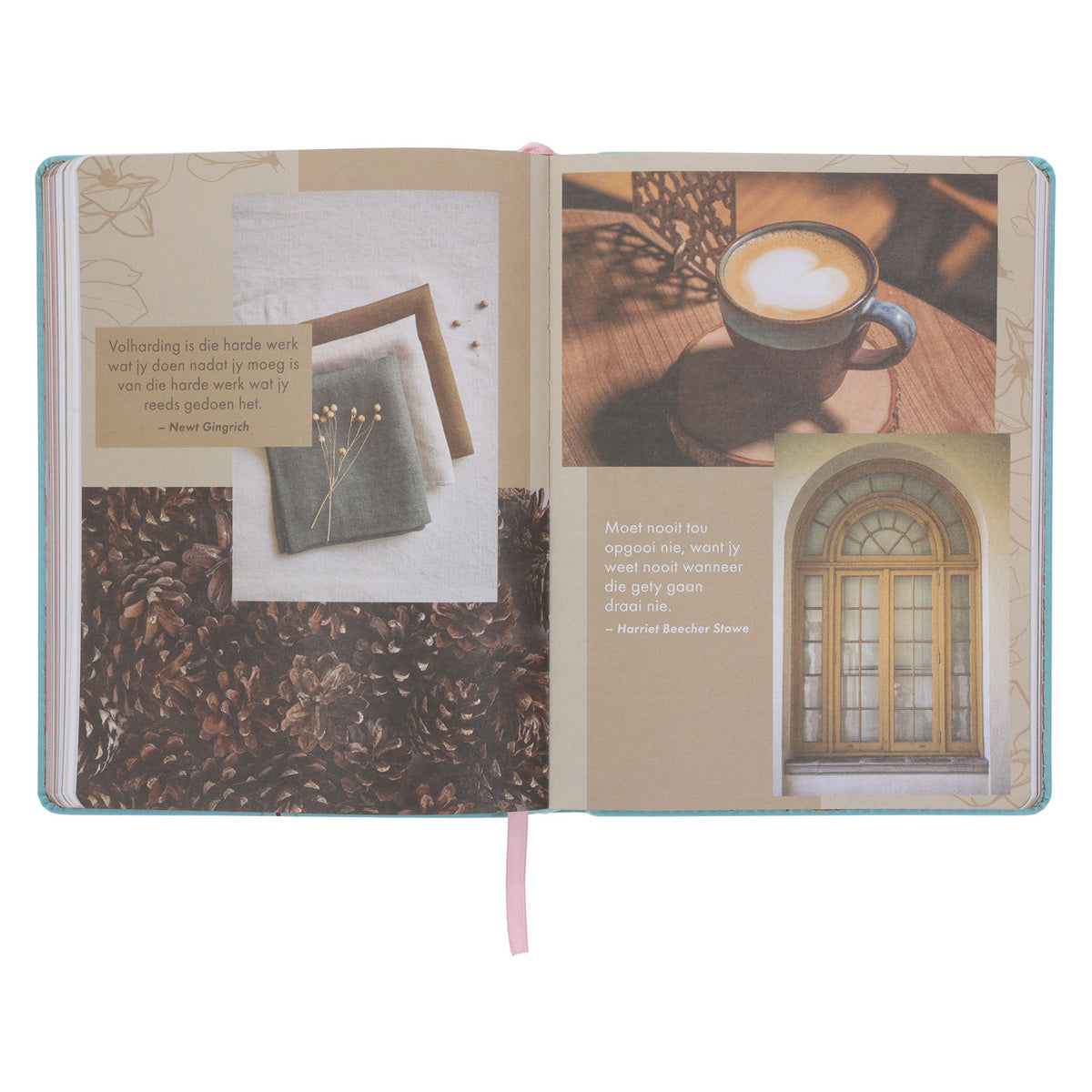 2026 Dagboek - Dagbeplanner - Leefstyl vir die Vrou - Kunsleer