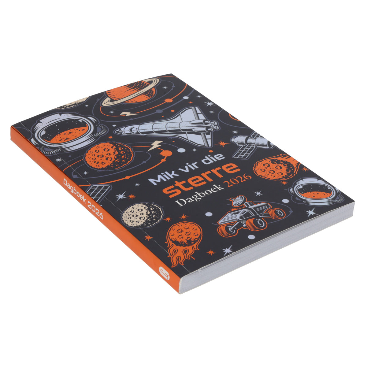 2026 Skooldagboek - Dagbeplanner vir Seuns - Mik vir die Sterre - Sagteband