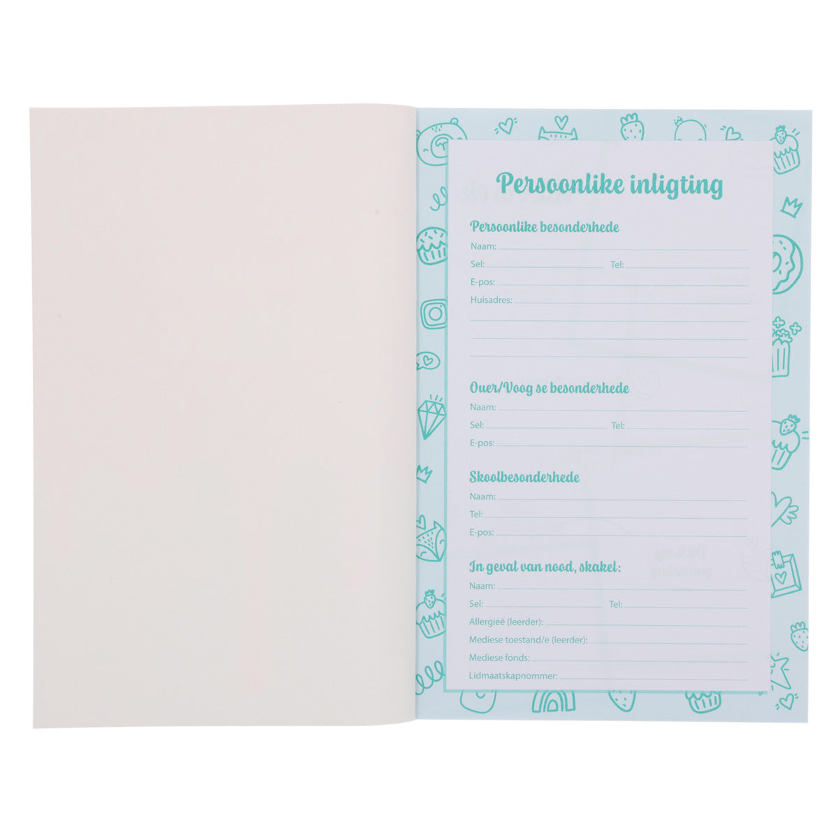 2026 Skooldagboek - Dagbeplanner vir Meisies - Sagteband