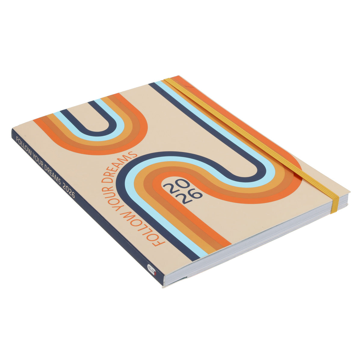 2026 Diary - Daily Planner - Follow Your Dreams - Flexcover