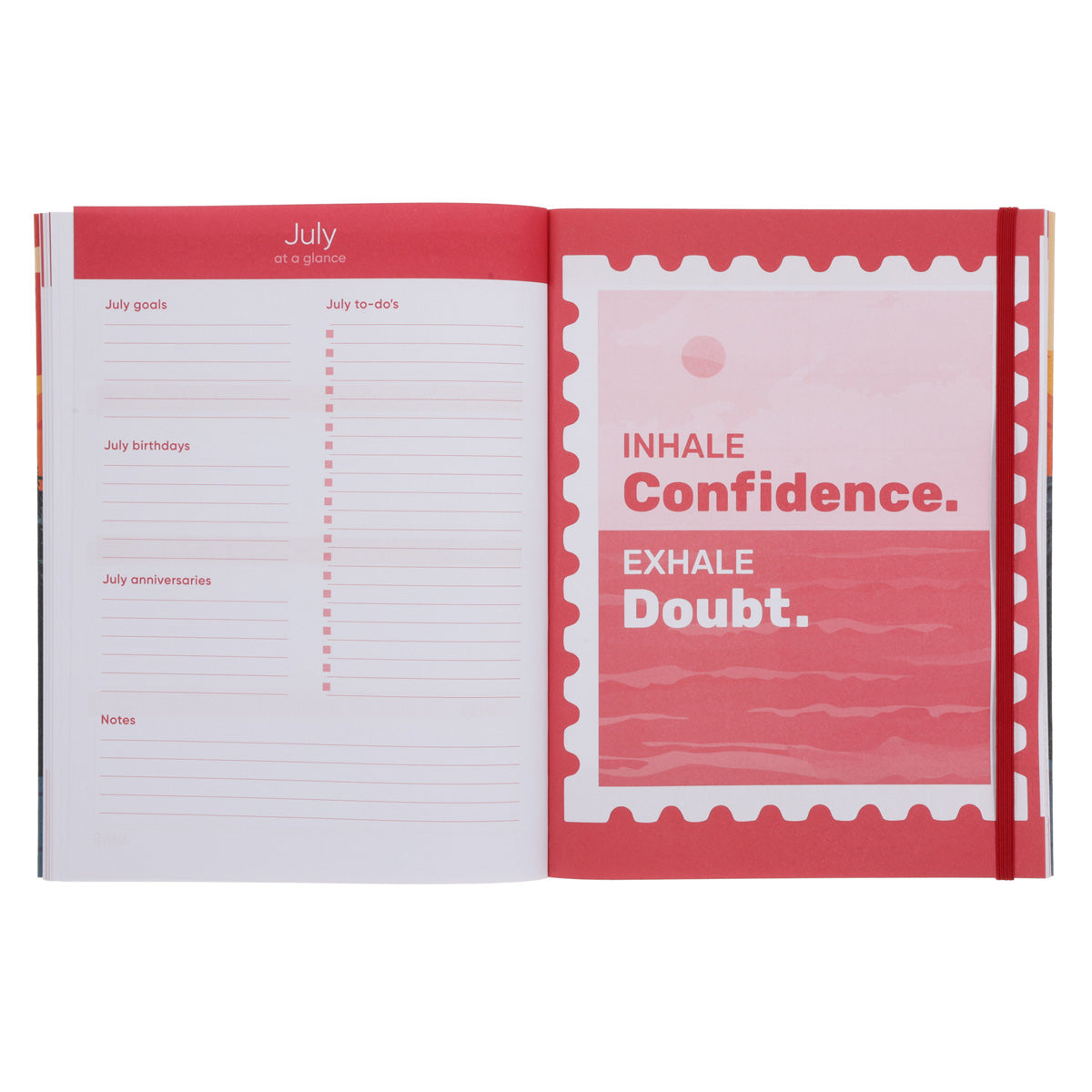 2026 Diary - Daily Planner - Imagine Great New Adventures - Flexcover