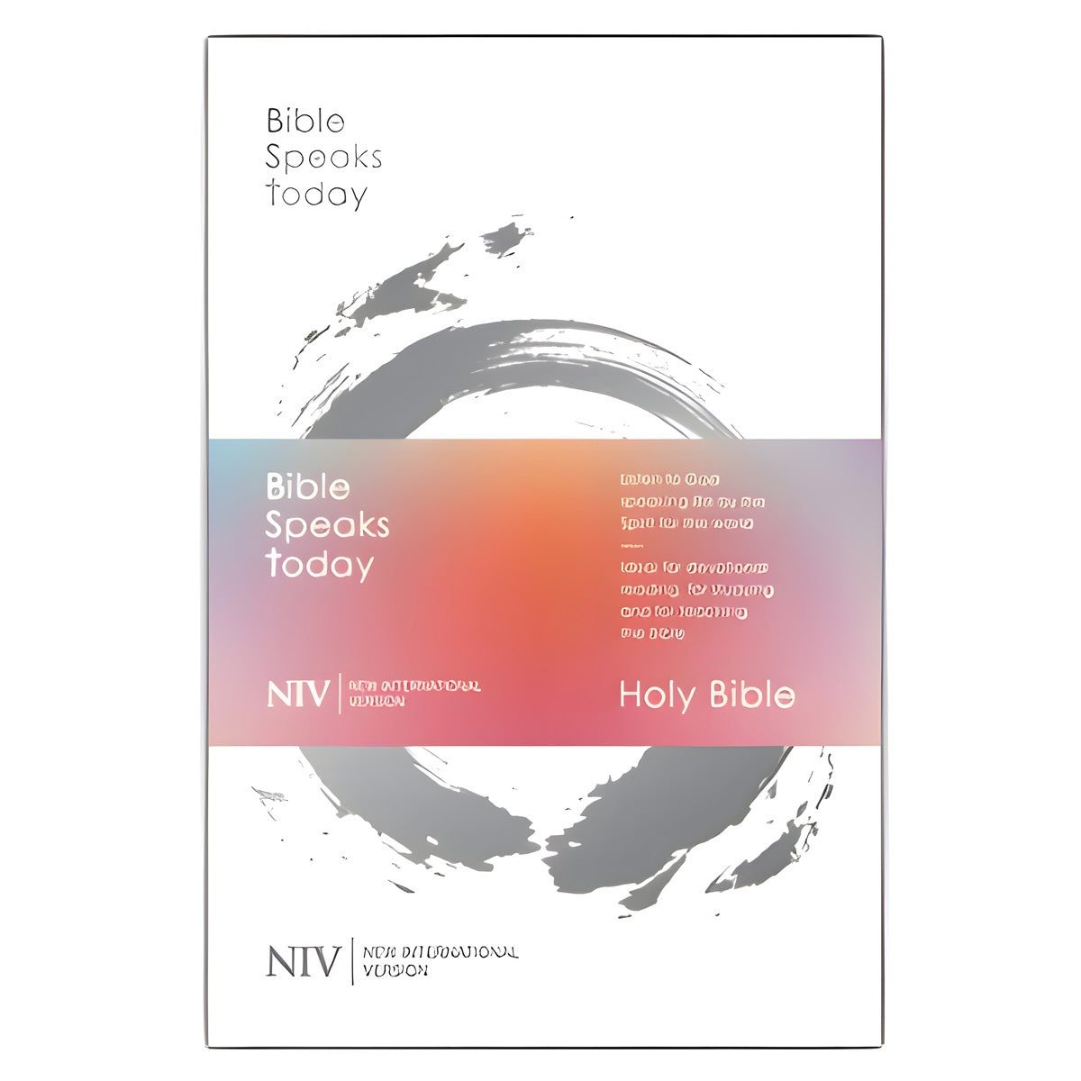 NIV Bible Speaks Today Study Bible, 1st Edition, Hardcover