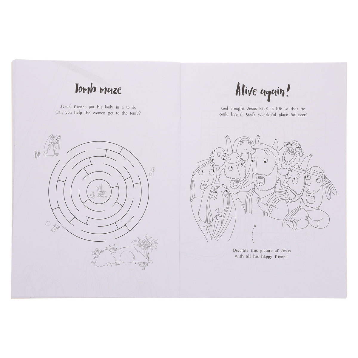 The Garden the Curtain & the Cross Coloring & Activity Book - Tales That Tell the Truth PB