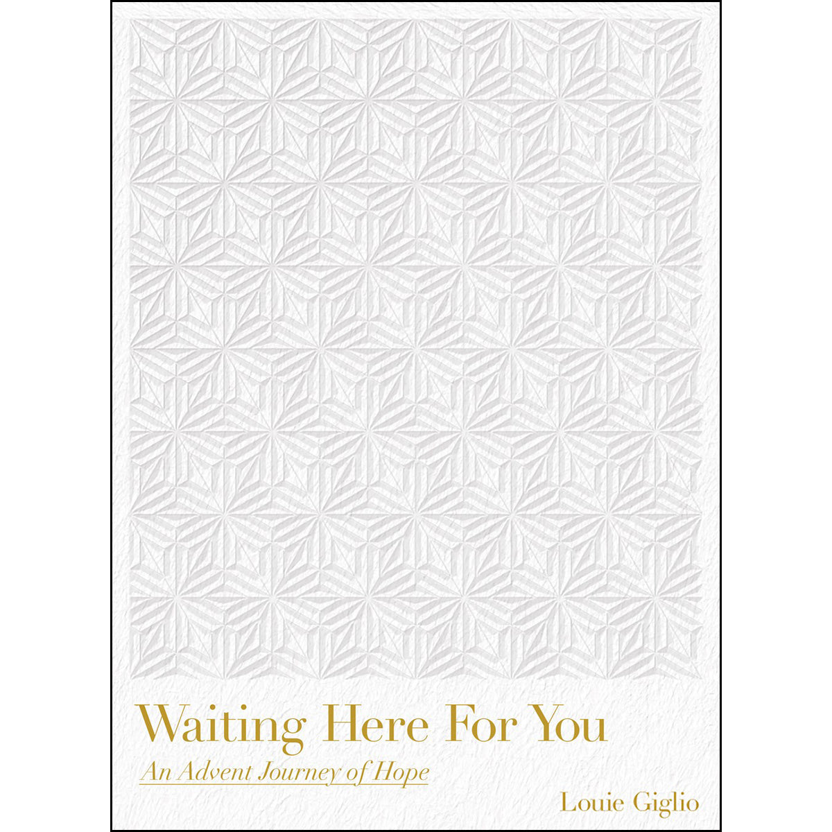 Waiting Here For You: An Advent Journey Of Hope (Hardcover)