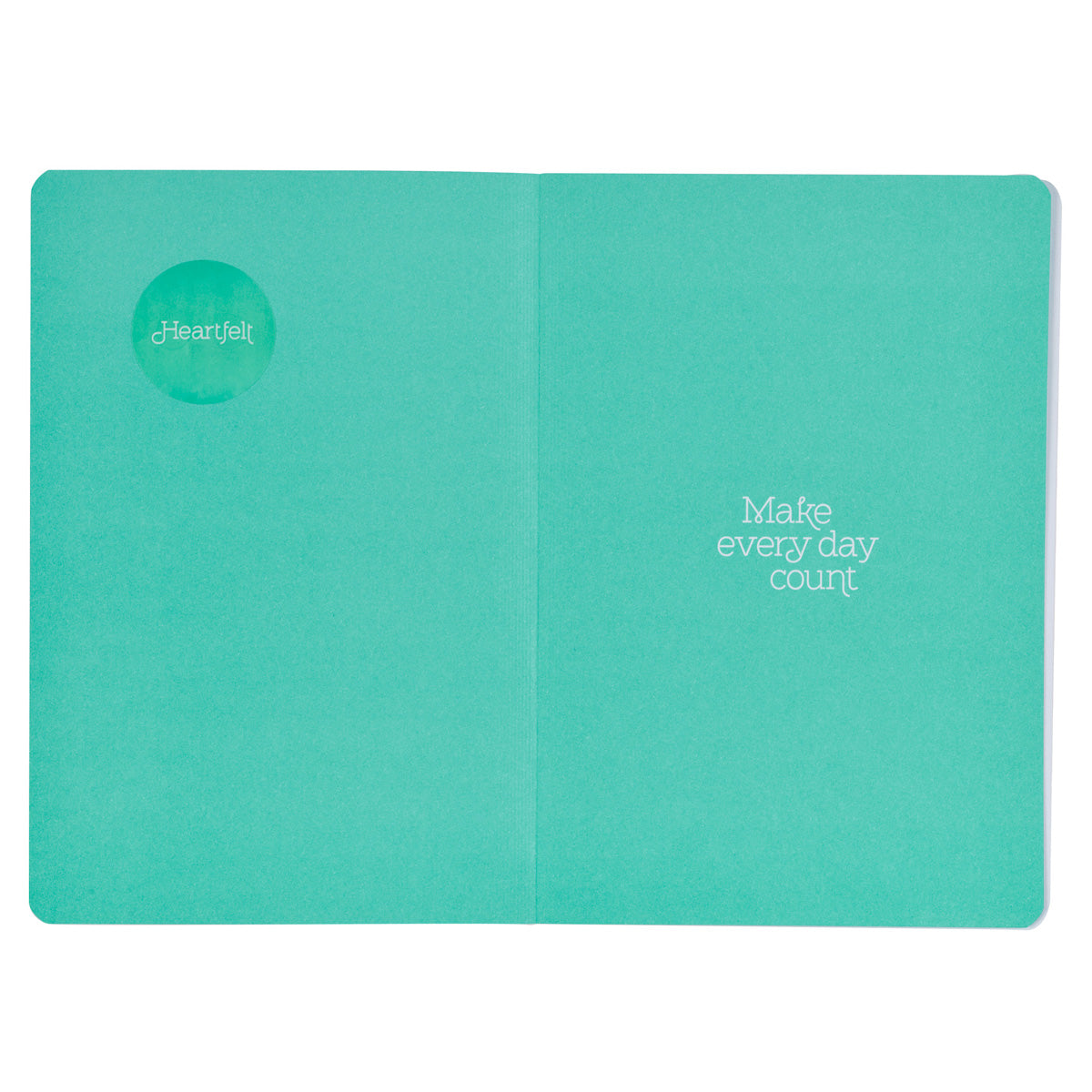 Never Give Up Ever Orange Blossoms Paperback Journal with Elastic Closure