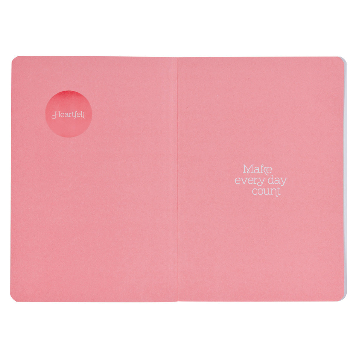 Shine Your Light Pink Petals Paperback Journal with Elastic Closure