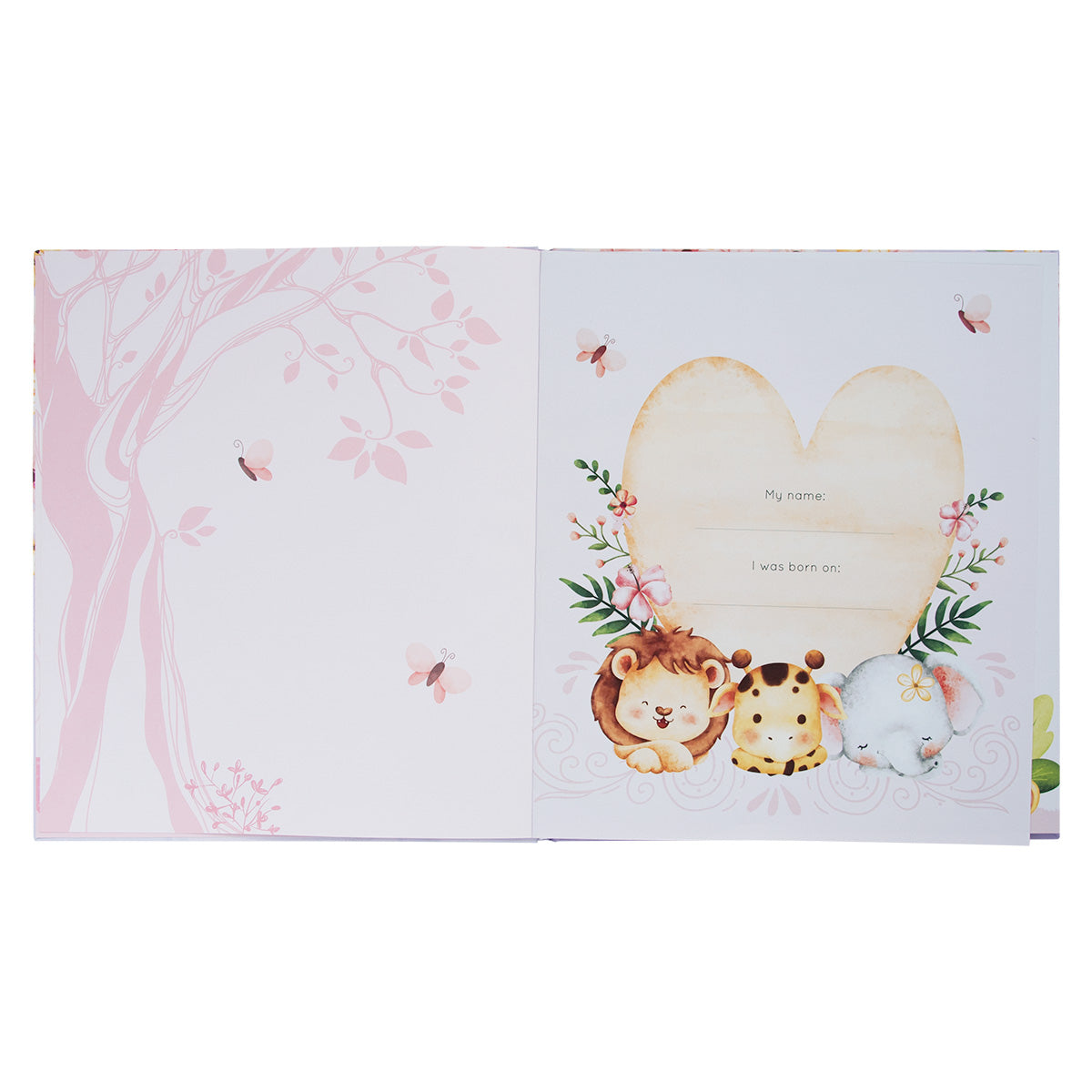 My First Year: A Memory Book For Baby Girls (Hardcover)