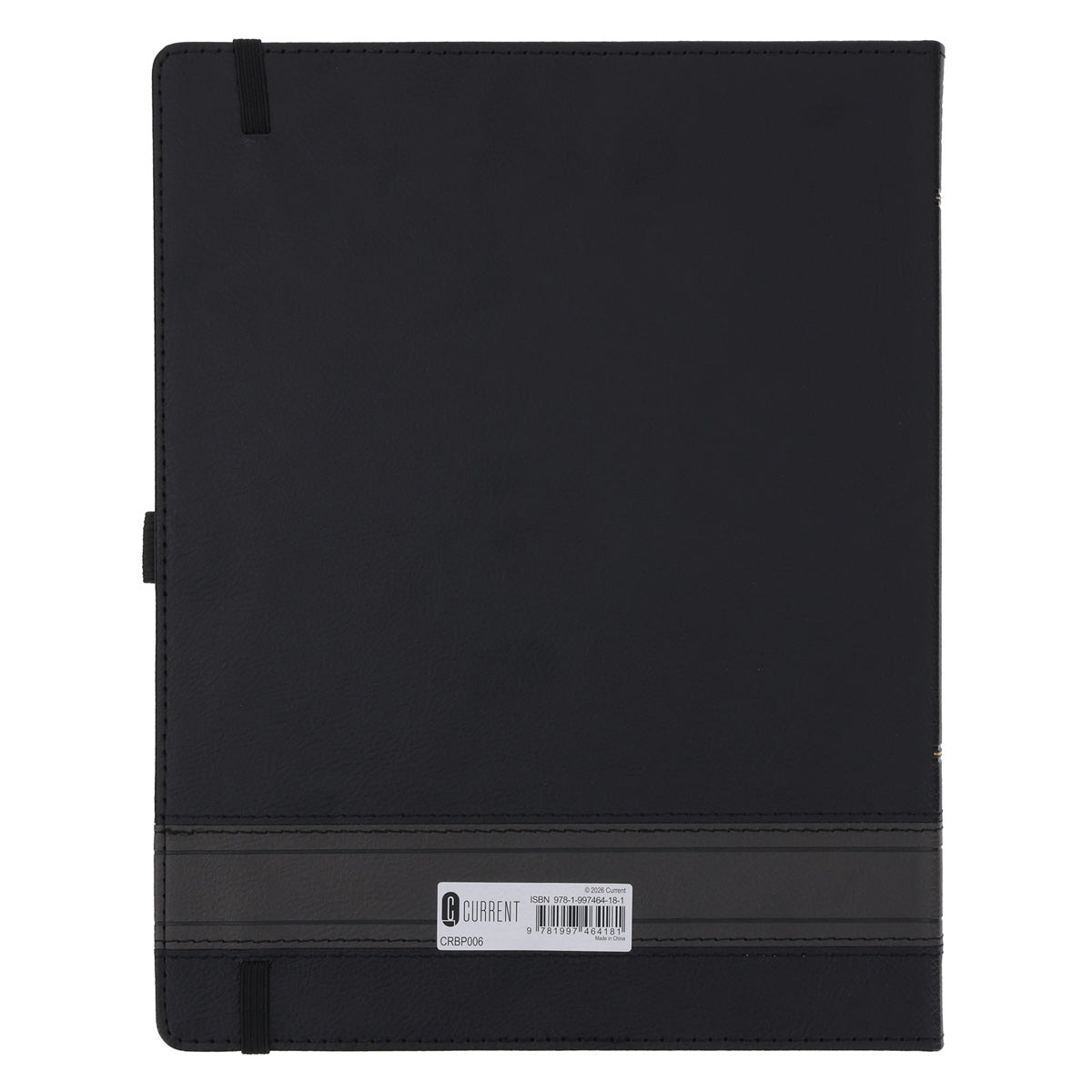 2027 A4 Business Diary - Daily Planner - Axis - Black - Imitation Leather