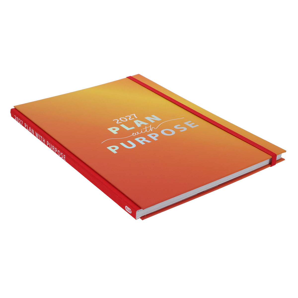 2027 Diary - Daily Planner - Plan with Purpose - Quarter-Bound - Hardcover