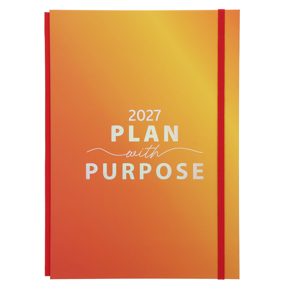 2027 Diary - Daily Planner - Plan with Purpose - Quarter-Bound - Hardcover
