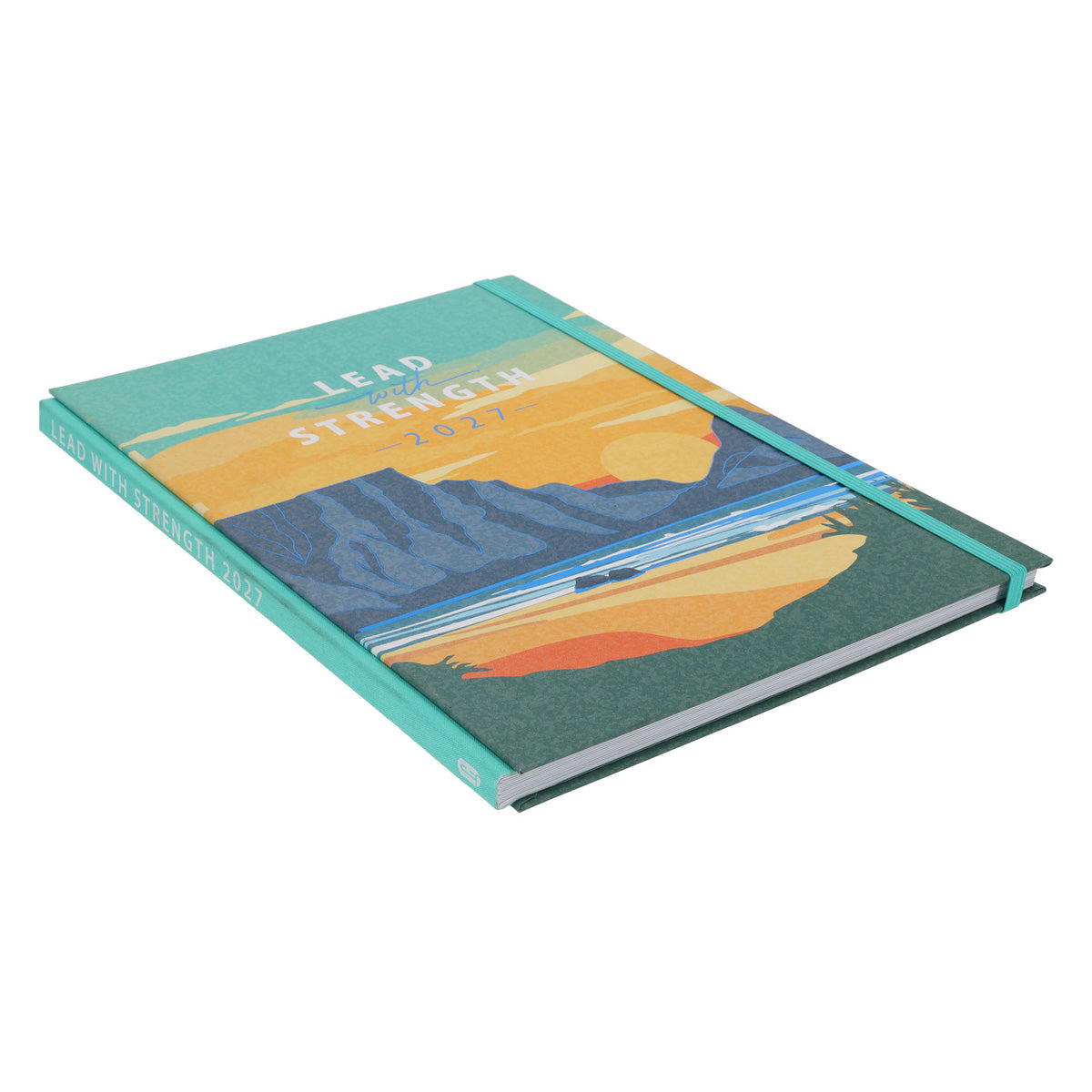 2027 Diary - Daily Planner - Lead with Strength - Quarter-Bound - Hardcover