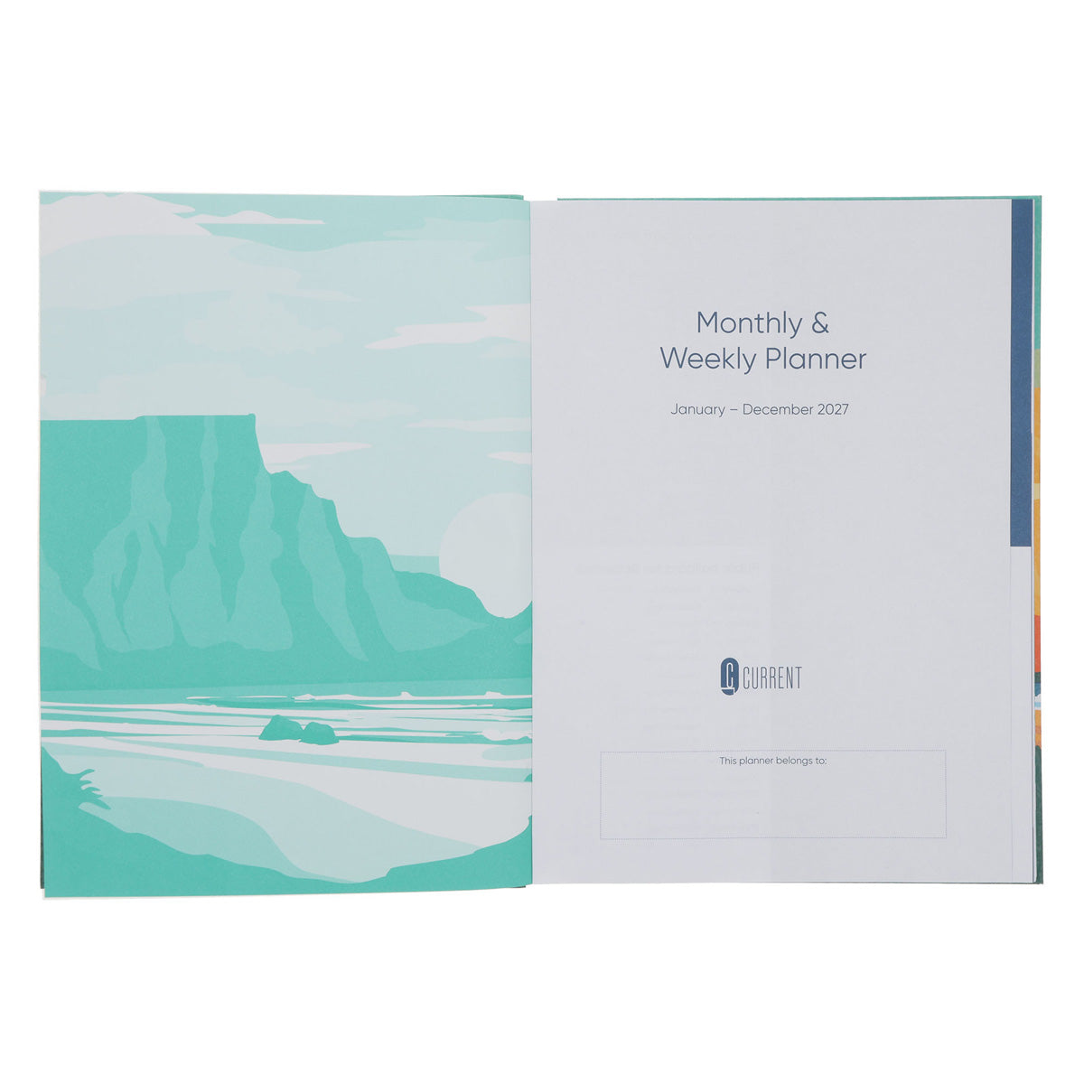 2027 Diary - Daily Planner - Lead with Strength - Quarter-Bound - Hardcover