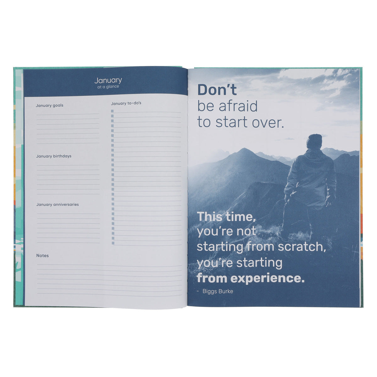 2027 Diary - Daily Planner - Lead with Strength - Quarter-Bound - Hardcover