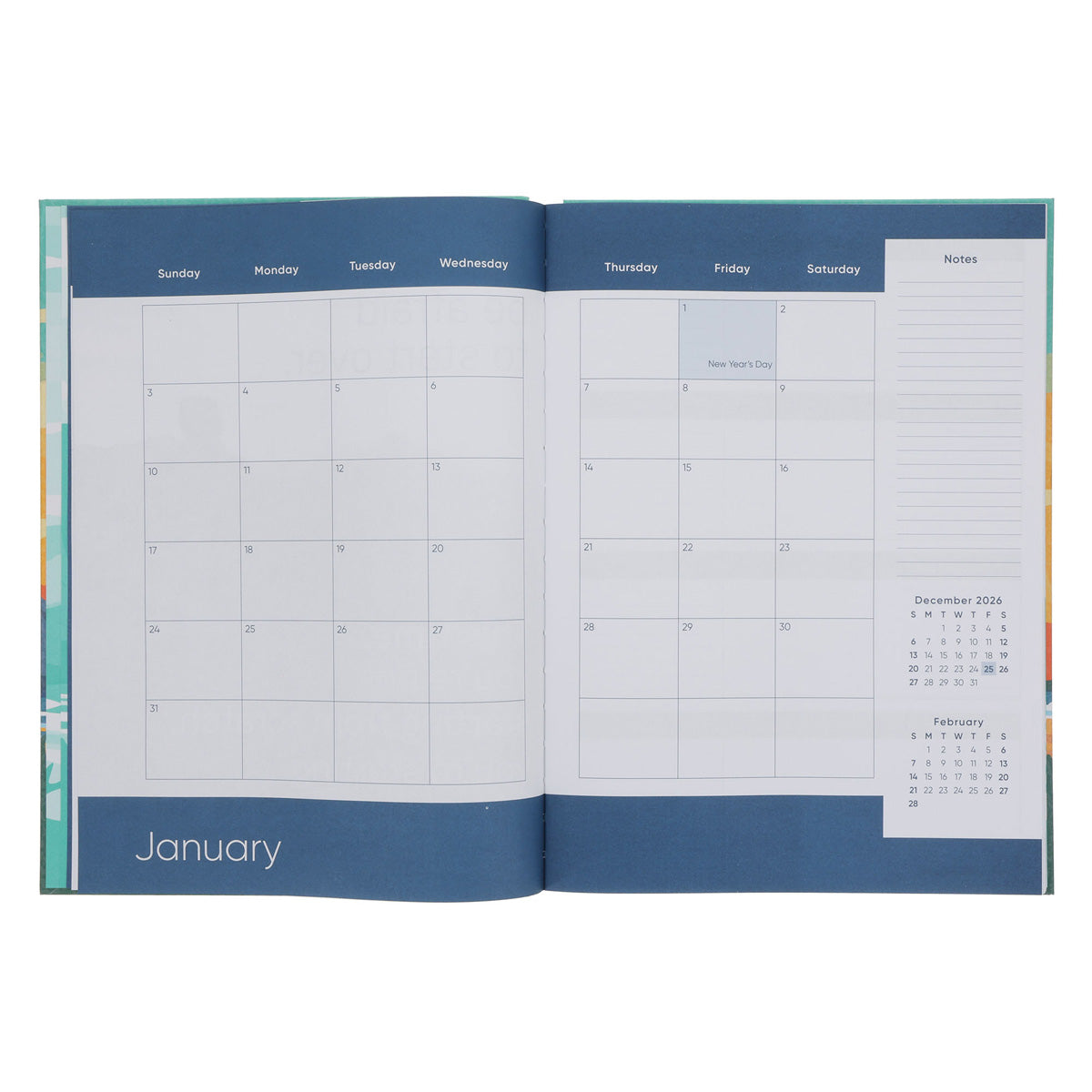 2027 Diary - Daily Planner - Lead with Strength - Quarter-Bound - Hardcover