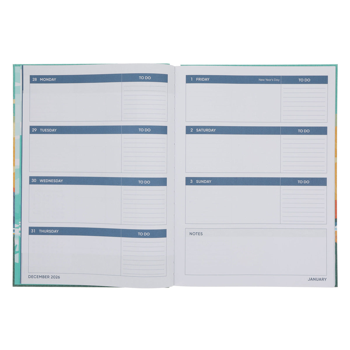 2027 Diary - Daily Planner - Lead with Strength - Quarter-Bound - Hardcover
