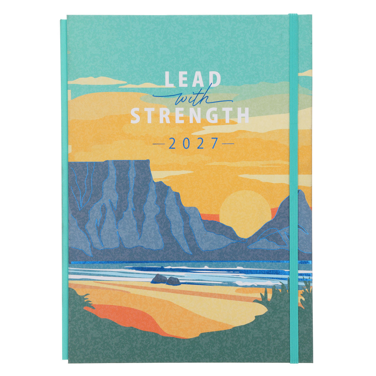 2027 Diary - Daily Planner - Lead with Strength - Quarter-Bound - Hardcover