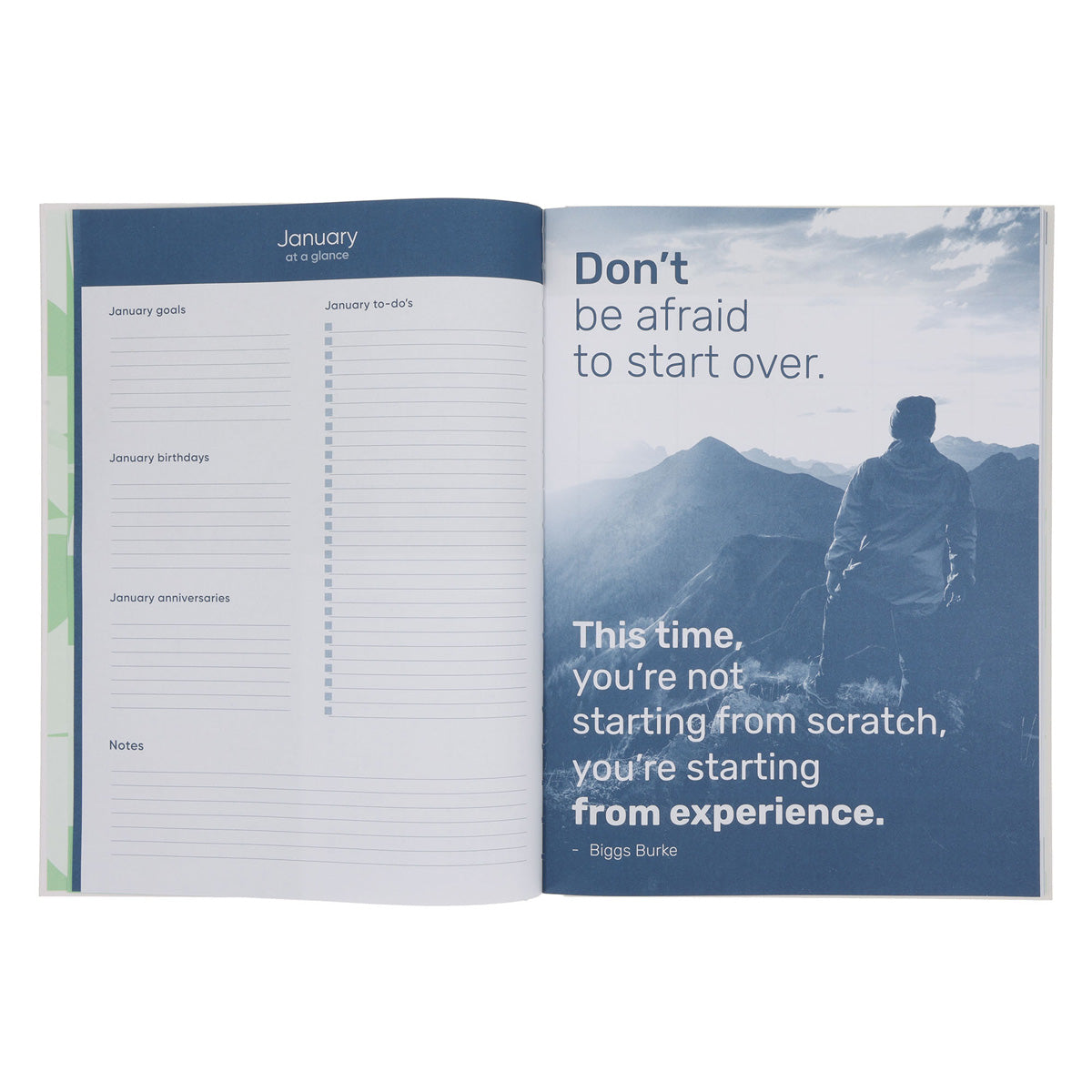 2027 Diary - Daily Planner - Balance - Quarter-Bound - Hardcover