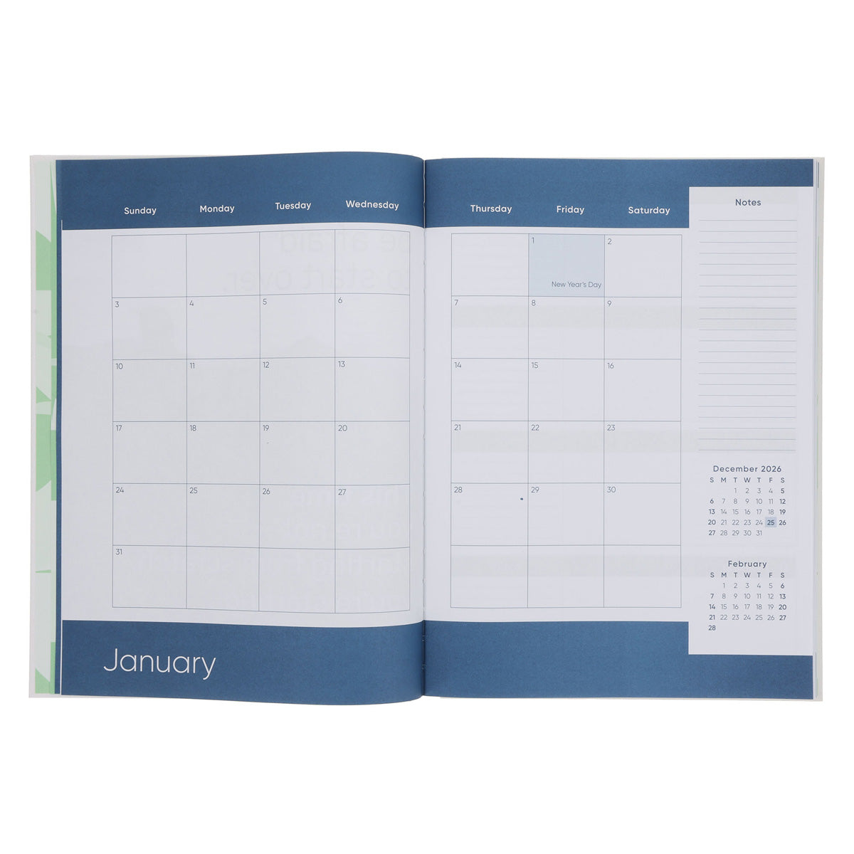 2027 Diary - Daily Planner - Balance - Quarter-Bound - Hardcover