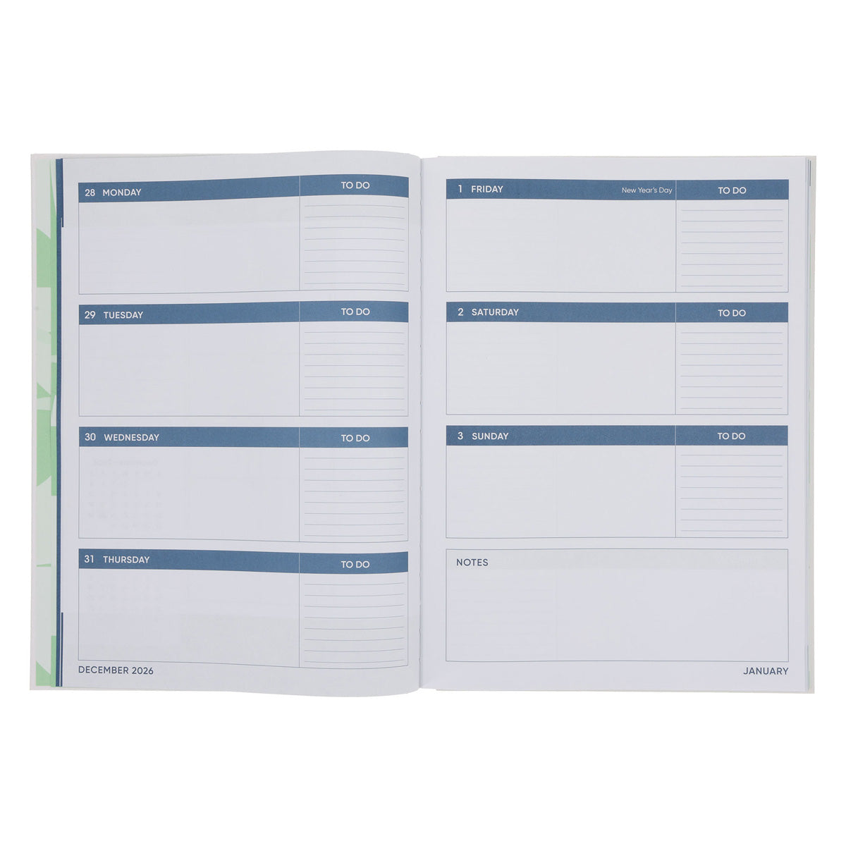 2027 Diary - Daily Planner - Balance - Quarter-Bound - Hardcover