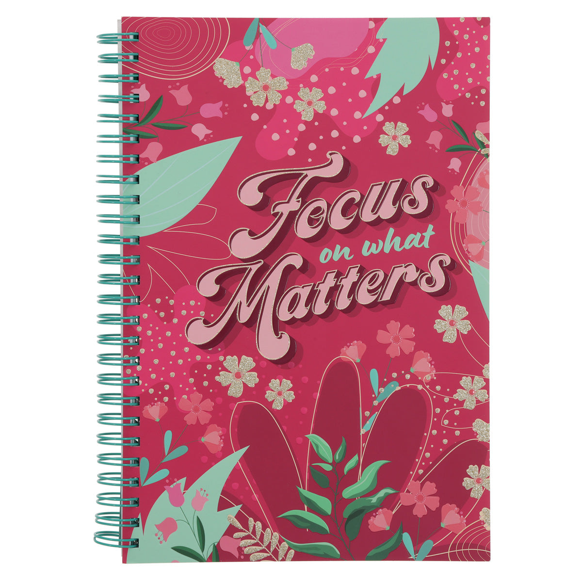 2027 Diary - Daily Planner - Inspirational - Focus on What Matters - Wirebound