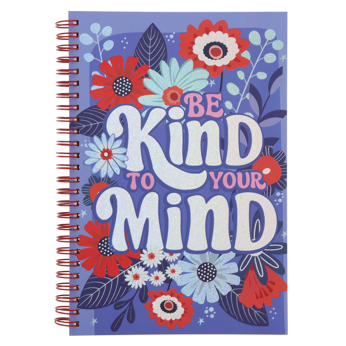2027 Diary - Daily Planner - Inspirational - Be Kind to Your Mind - Wirebound