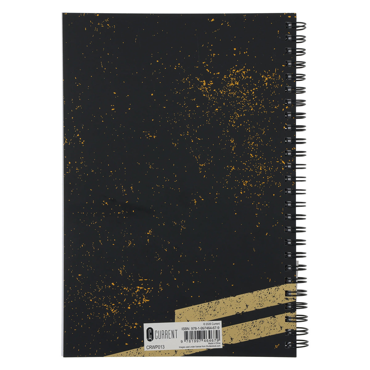 2027 Diary - Daily Planner - Inspirational - Kind Brave Curious - Wirebound