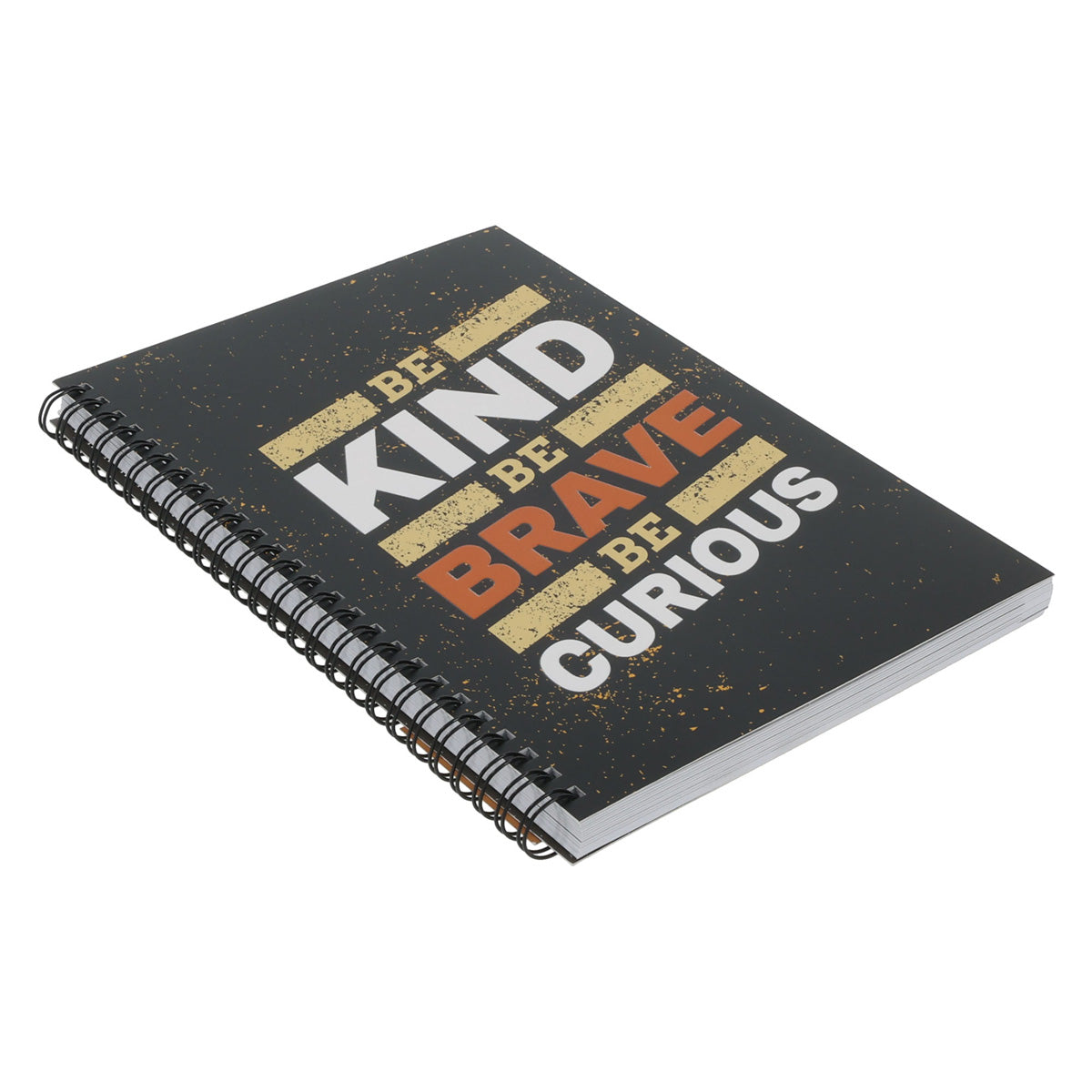 2027 Diary - Daily Planner - Inspirational - Kind Brave Curious - Wirebound