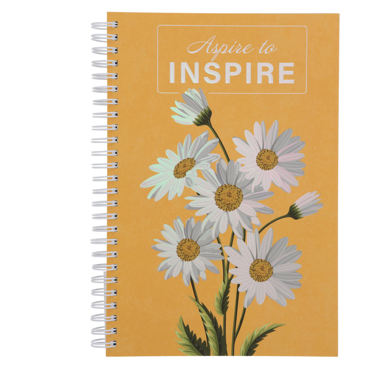 2027 Diary - Daily Planner - Inspirational - Aspire to Inspire - Wirebound