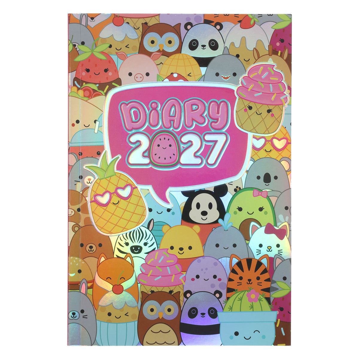 2027 School Diary - Daily Planner for Girls - Paperback